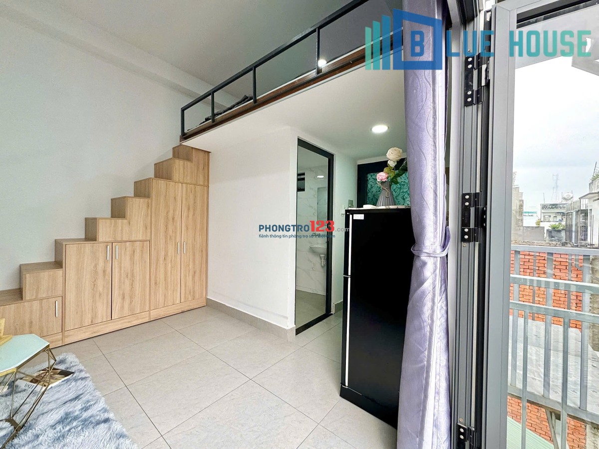 CHO THUÊ PHÒNG STUDIO BAN CÔNG, FULL NỘI THẤT GẦN VÒNG XOAY LÊ ĐẠI HÀNH, GẦN QUẬN 10,QUẬN 11,ĐẦM SEN
