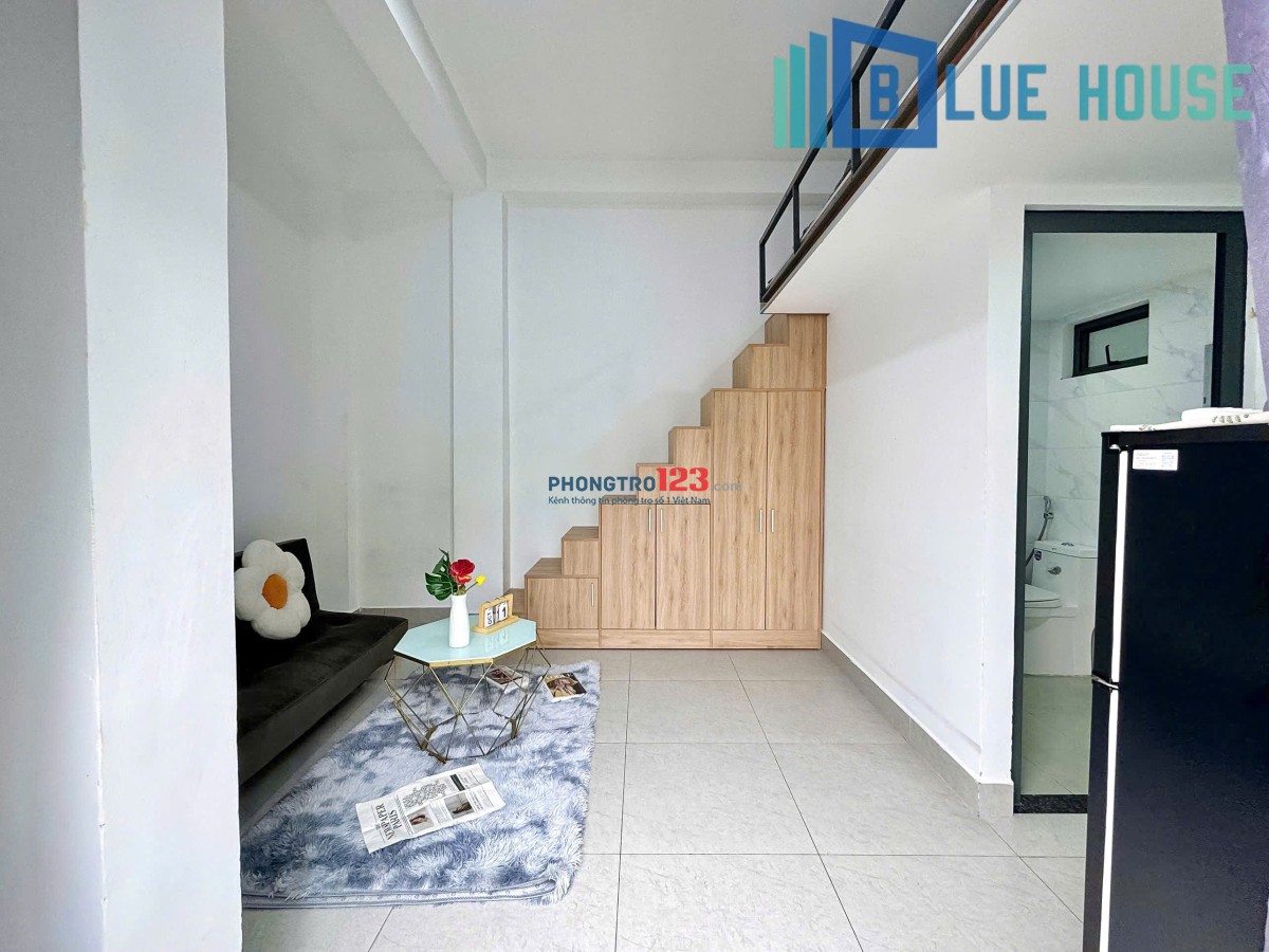CHO THUÊ PHÒNG STUDIO BAN CÔNG, FULL NỘI THẤT GẦN VÒNG XOAY LÊ ĐẠI HÀNH, GẦN QUẬN 10,QUẬN 11,ĐẦM SEN
