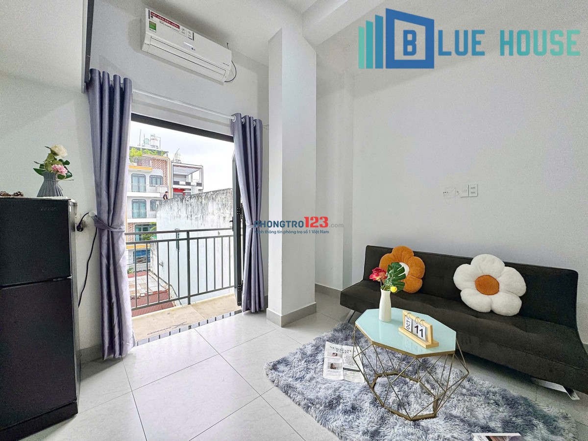 CHO THUÊ PHÒNG STUDIO BAN CÔNG, FULL NỘI THẤT GẦN VÒNG XOAY LÊ ĐẠI HÀNH, GẦN QUẬN 10,QUẬN 11,ĐẦM SEN