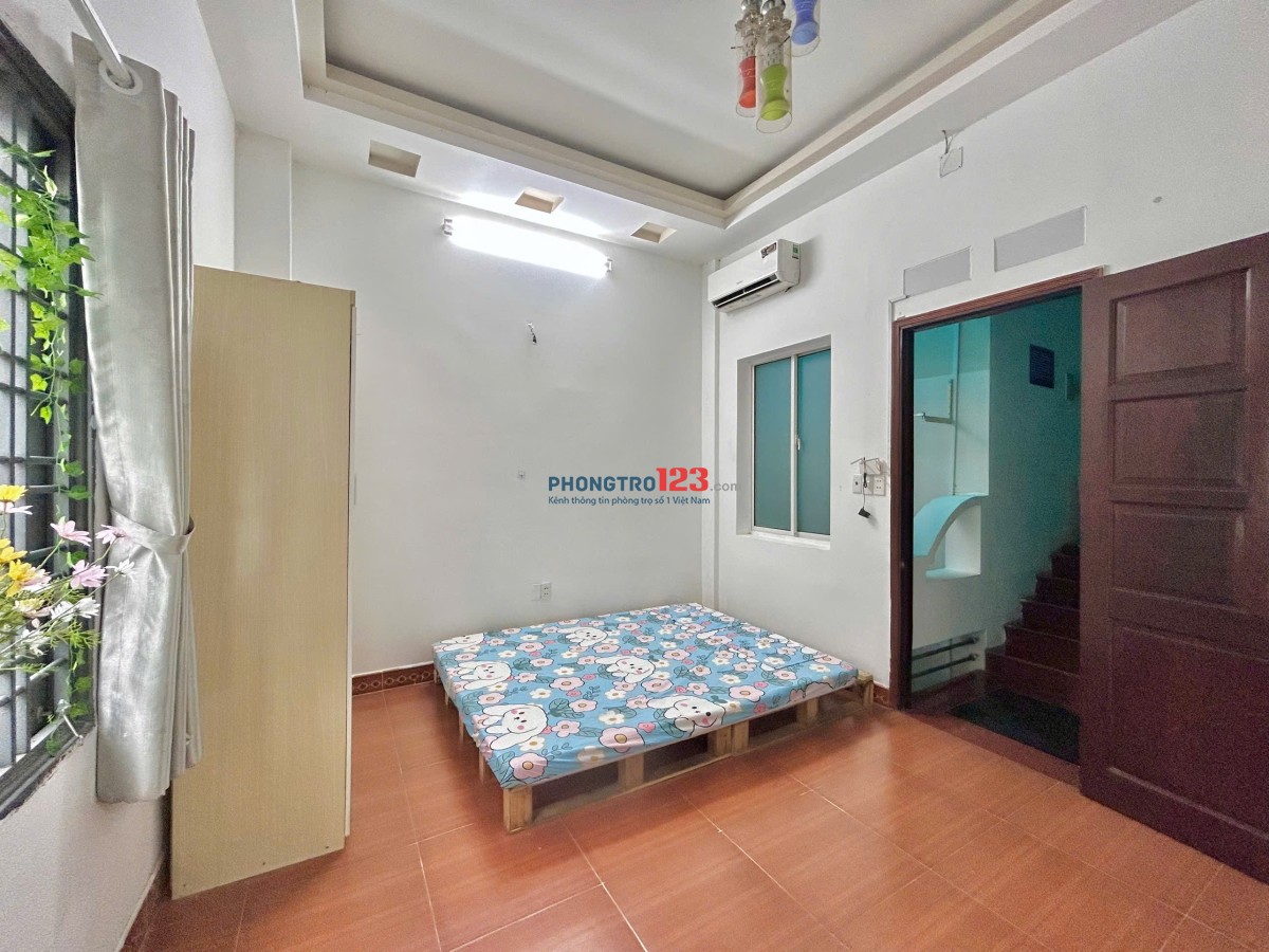 TRỐNG STUDIO ĐẦY ĐỦ TIỆN NGHI CÓ NƯỚC NÓNG LẠNH Ở HUỲNH VĂN NGHỆ GẦN CHỢ PHẠM VĂN BẠCH TÂN BÌNH