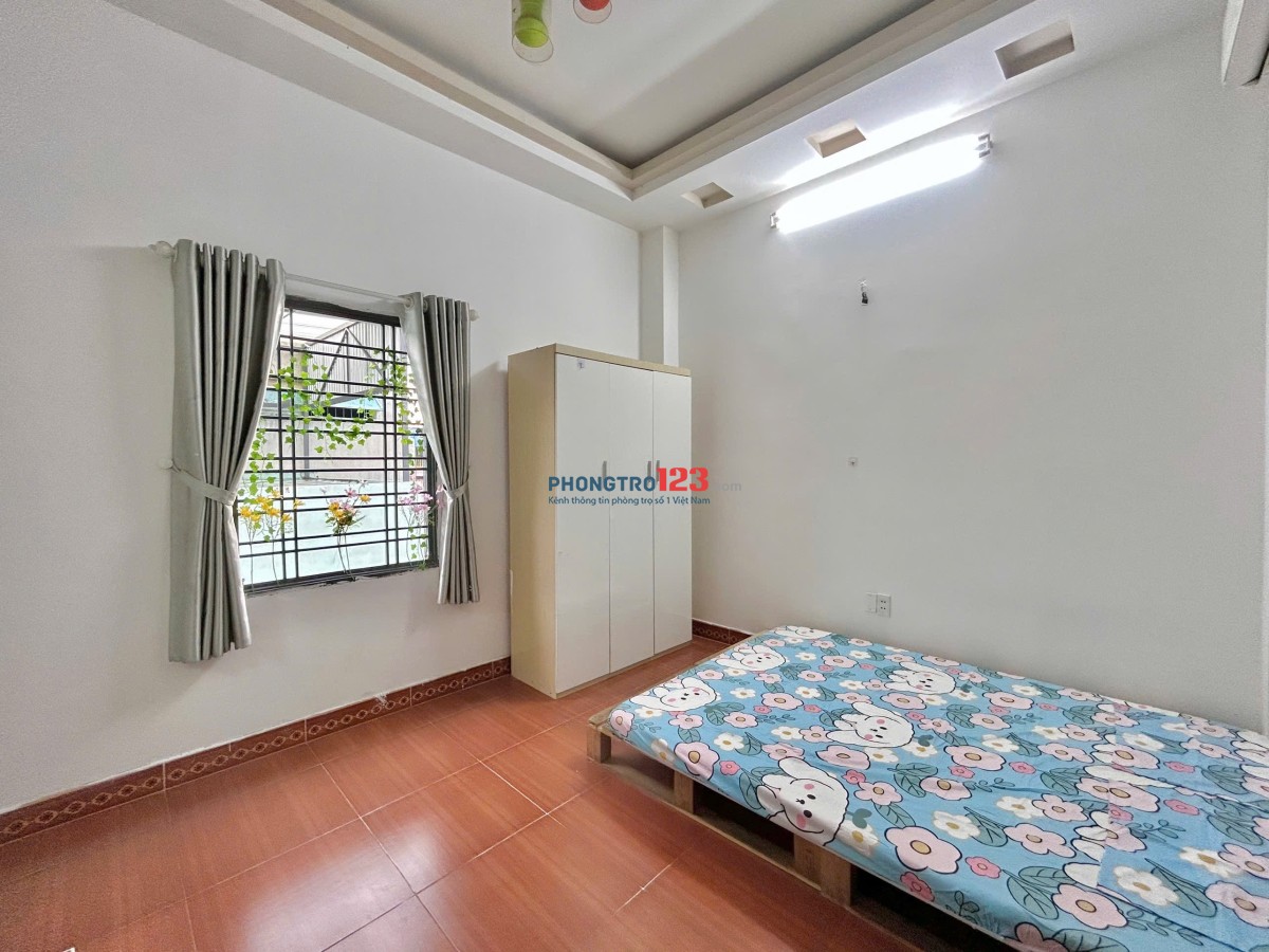 TRỐNG STUDIO ĐẦY ĐỦ TIỆN NGHI CÓ NƯỚC NÓNG LẠNH Ở HUỲNH VĂN NGHỆ GẦN CHỢ PHẠM VĂN BẠCH TÂN BÌNH