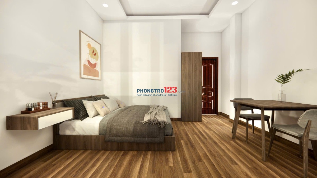 Phòng trọ full Nội Thất 25m2 ở Tân Cảng Gần Landmark81 Q1 Q2