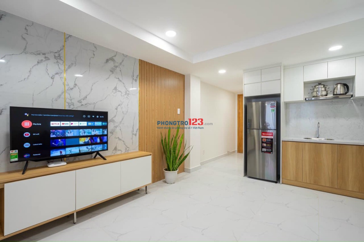 CHO THUÊ CĂN HỘ 1PN RIÊNG BIỆT NGAY CO.OP CỐNG QUỲNH QUẬN 1