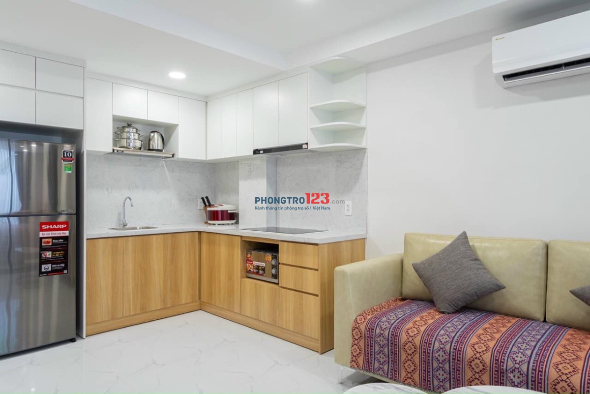 CHO THUÊ CĂN HỘ 1PN RIÊNG BIỆT NGAY CO.OP CỐNG QUỲNH QUẬN 1