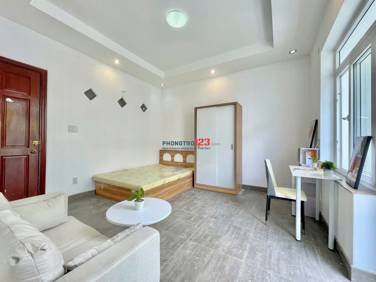 Chào đón TSV 2K7 Khai Trương Phòng mới, Ban Công, Full Nội Thất. Bình Thạnh gần ngay Văn Lang, IUH