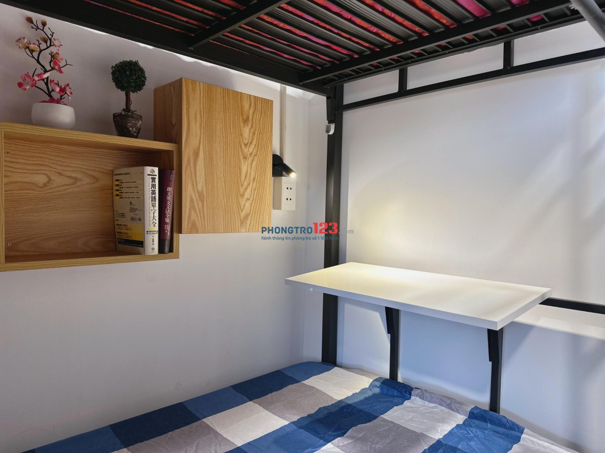 Phòng trọ Sleepbox sinh viên mới giá rẻ gần ĐH Bách Khoa, Go Miền Đông Quận 10