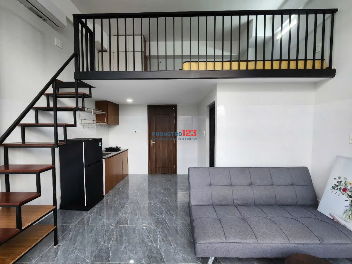 Phòng Trọ Có Gác Đầy Đủ Nội Thất ngay Etown Cộng Hòa