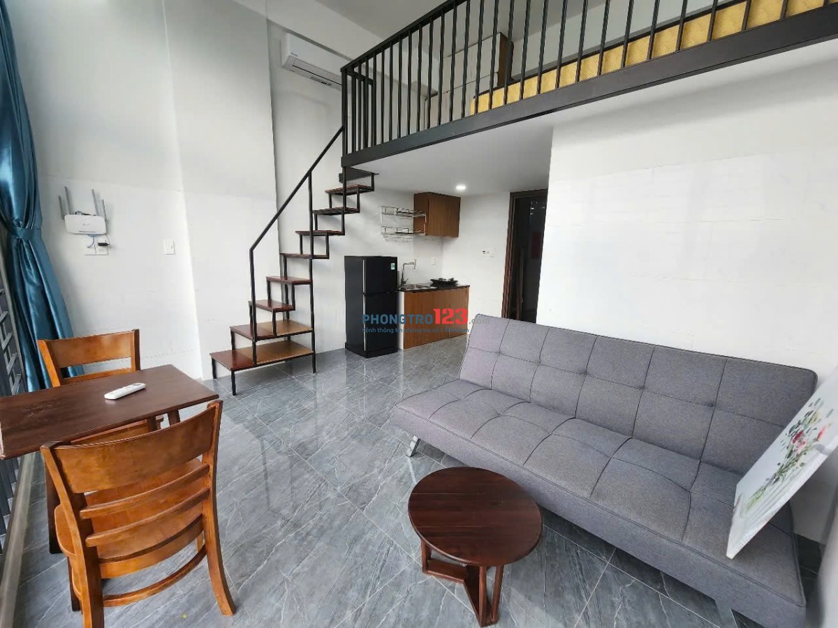 Phòng Trọ Có Gác Đầy Đủ Nội Thất ngay Etown Cộng Hòa