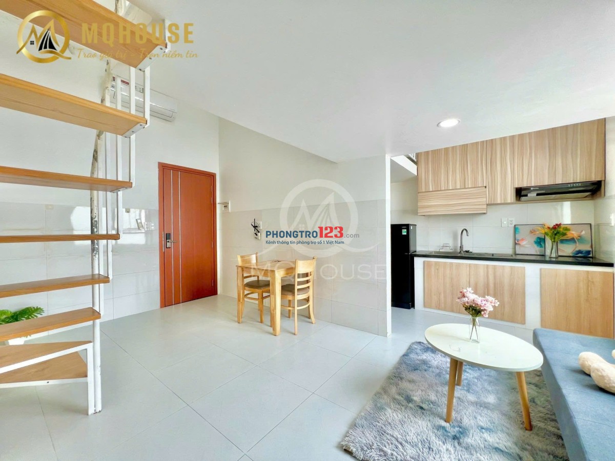 Cho Thuê Căn Hộ Tân Bình Có Gác Duplex Cửa Sổ FULL Nội Thất – Khu Ngã Tư Bảy Hiền, Tân Bình