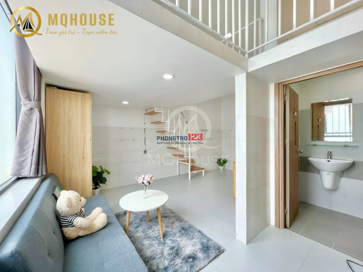 Cho Thuê Căn Hộ Tân Bình Có Gác Duplex Cửa Sổ FULL Nội Thất – Khu Ngã Tư Bảy Hiền, Tân Bình
