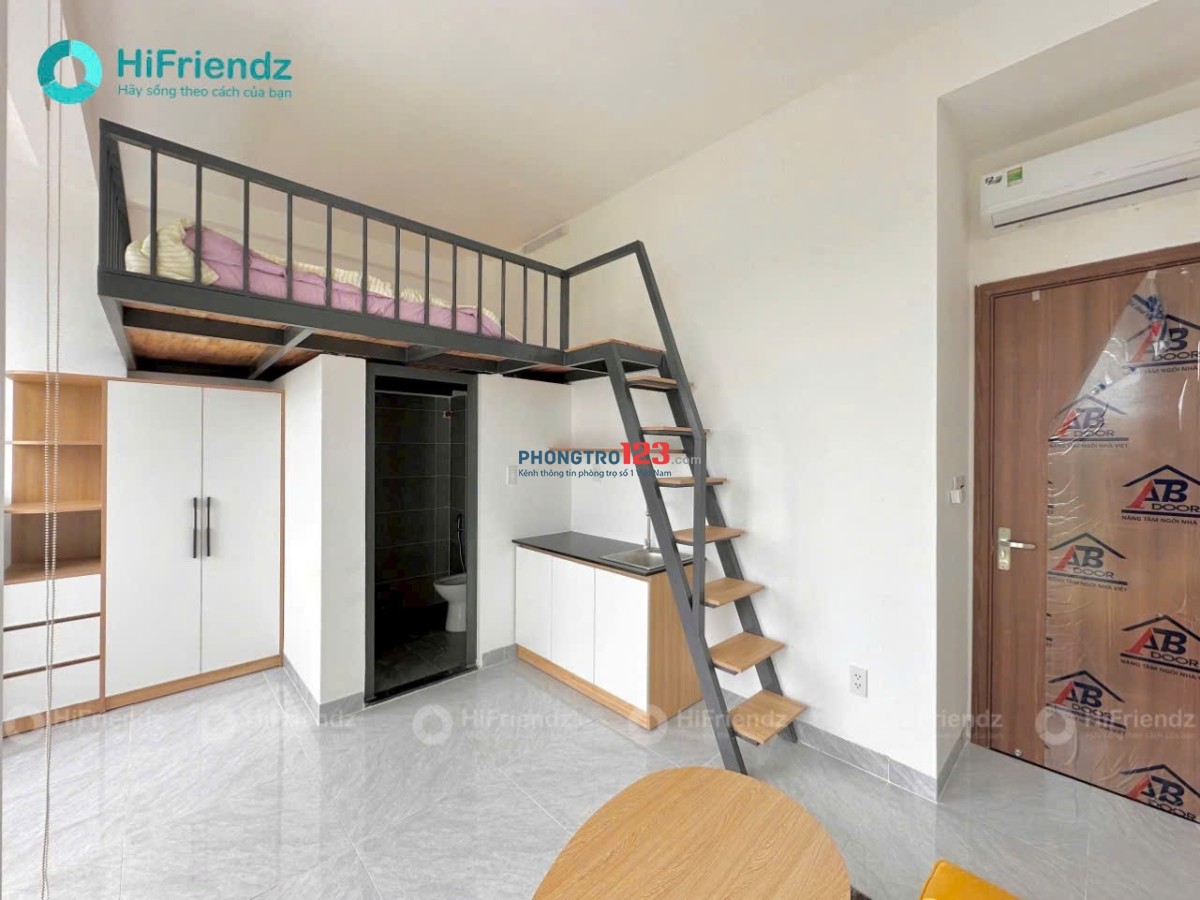 Cho thuê phòng Duplex full nội thất ngay gần cầu Nguyễn Văn Cừ