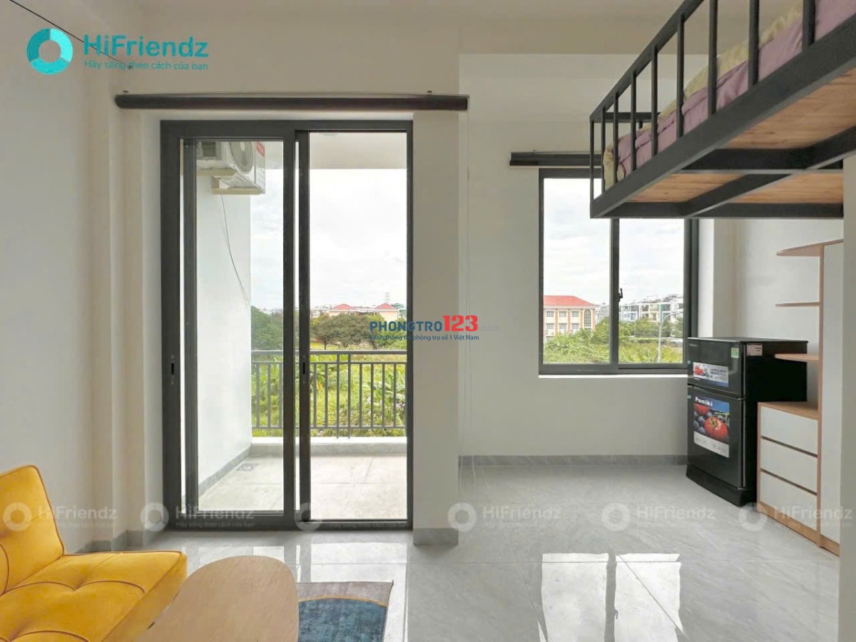 Cho thuê phòng Gác Cao Full nội thất ngay gần Cầu Nguyễn Văn Cừ