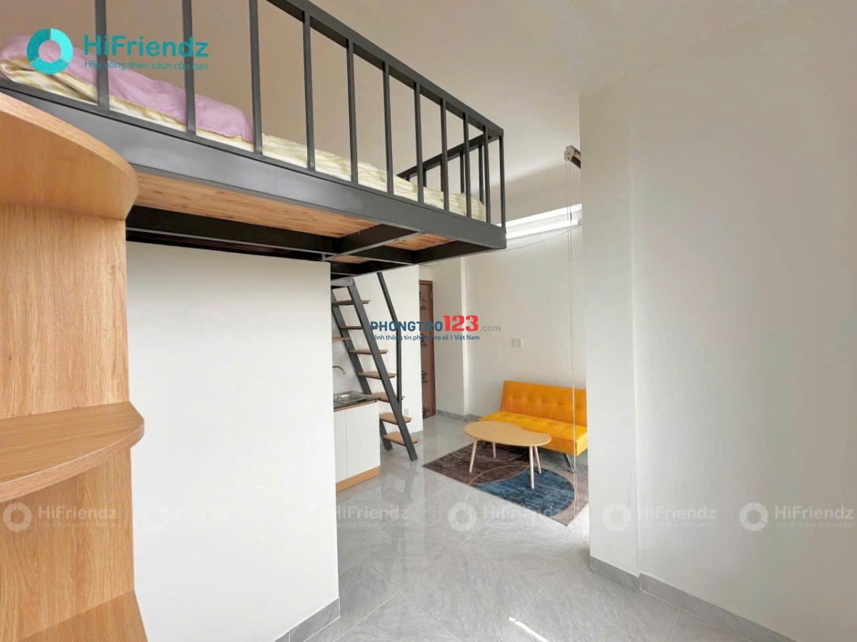 Cho thuê phòng Duplex full nội thất ngay gần cầu Nguyễn Văn Cừ