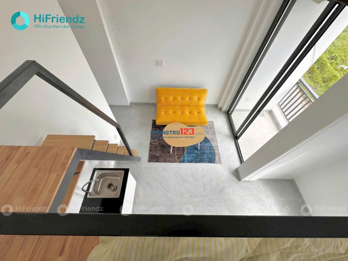Cho thuê phòng Duplex full nội thất ngay gần cầu Nguyễn Văn Cừ