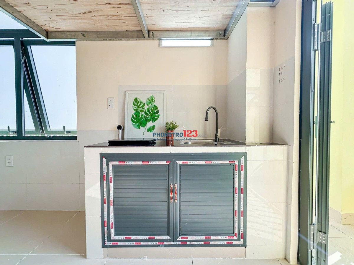 Cho thuê phòng Gác Cao Full nội thất ngay gần Cầu Nguyễn Văn Cừ
