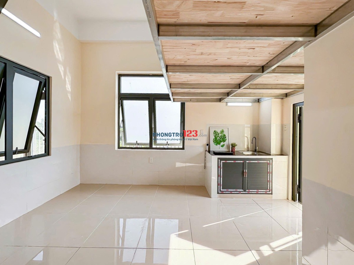 Cho thuê phòng Gác Cao Full nội thất ngay gần Cầu Nguyễn Văn Cừ