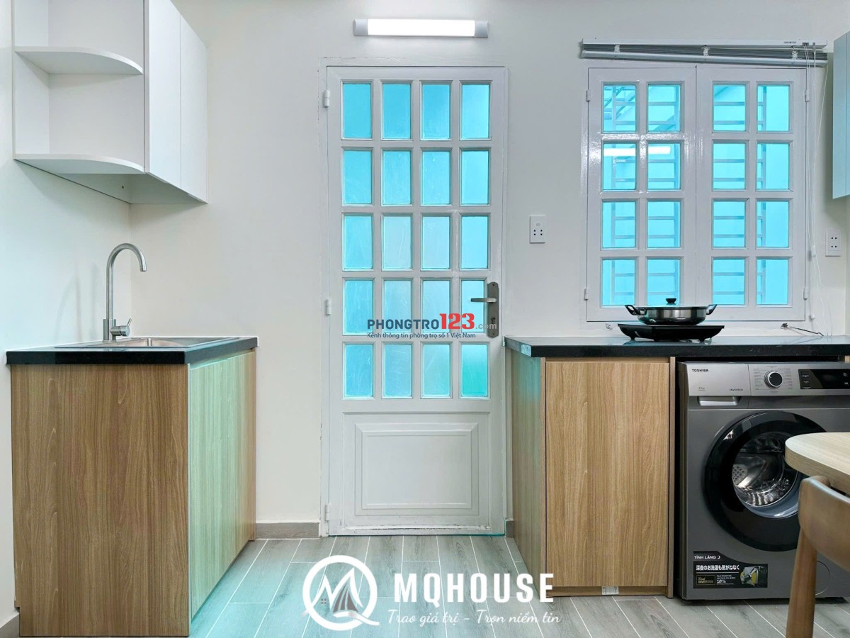 Cho Thuê Căn Hộ 1PN Tách Bếp Cửa Sổ Thoáng, Nhiều Ánh Sáng - Lê Văn Sỹ , Quận 3