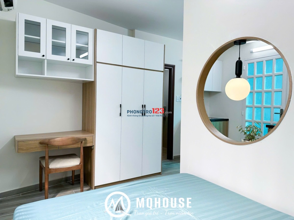 Cho Thuê Căn Hộ 1PN Tách Bếp Cửa Sổ Thoáng, Nhiều Ánh Sáng - Lê Văn Sỹ , Quận 3