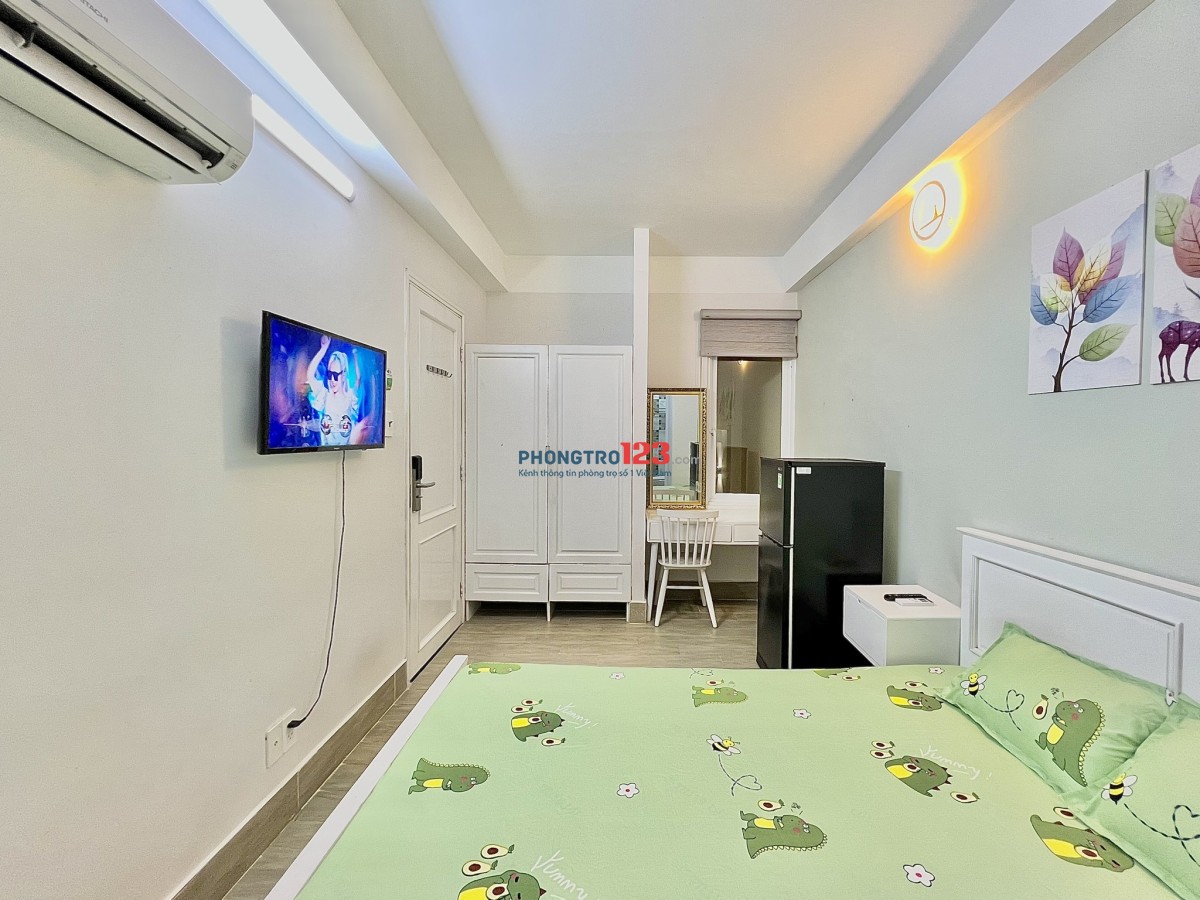 PHÒNG FULL NỘI THẤT GIÁ RẺ GẦN ĐH VĂN LANG CS2