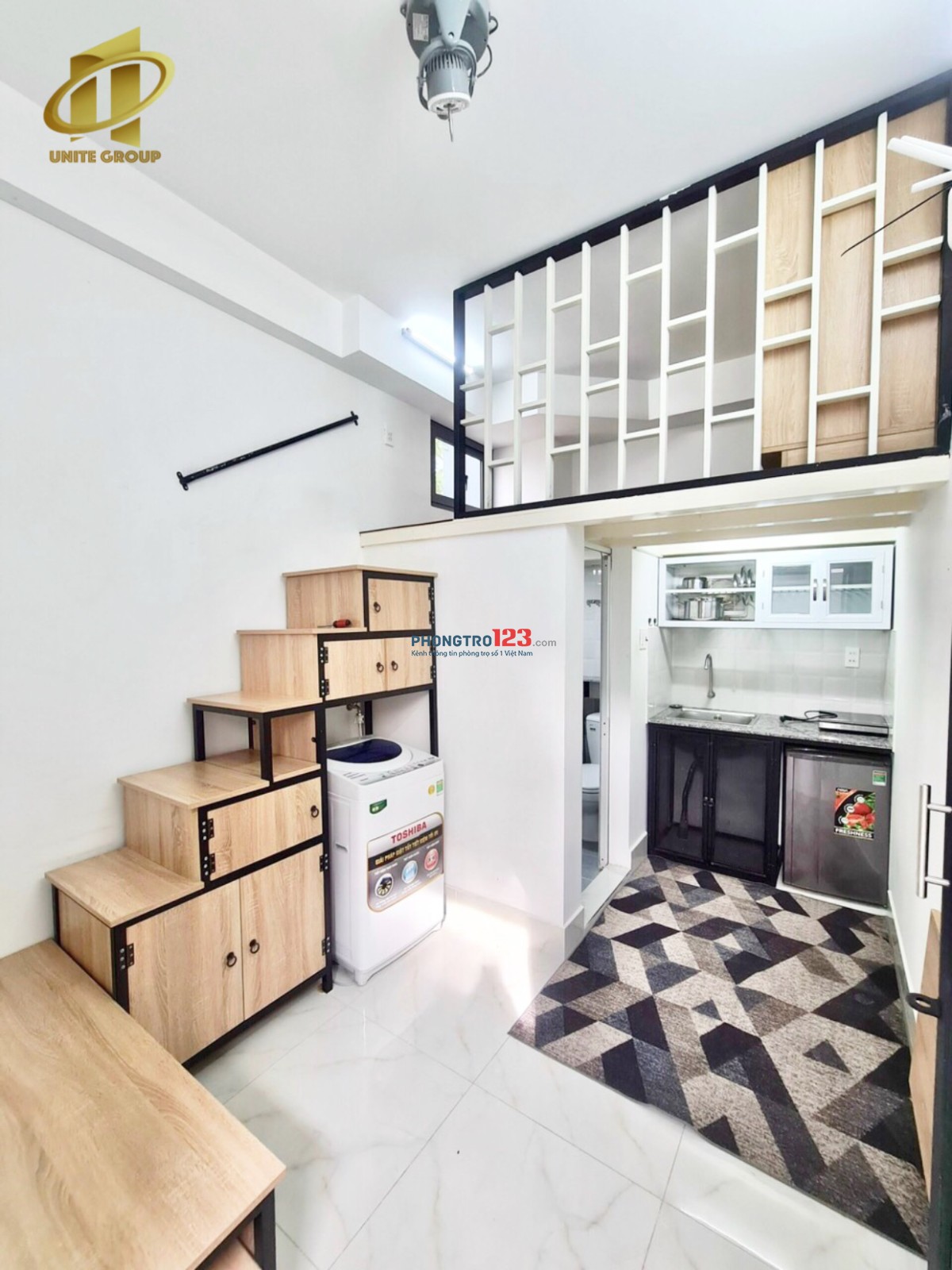 PHÒNG TRỌ DUPLEX full Nội Thất 36m2 ở Điện Biên Phủ Gần Landmark81 Q1 Q2