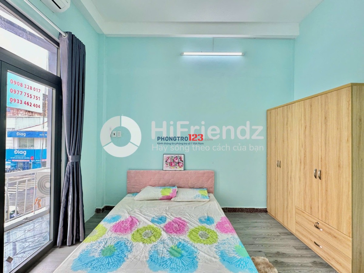 Căn hộ 2PN + Gác Lửng Siêu Thoáng Có Ban Công – Ngay Đinh Tiên Hoàng, Quận 1