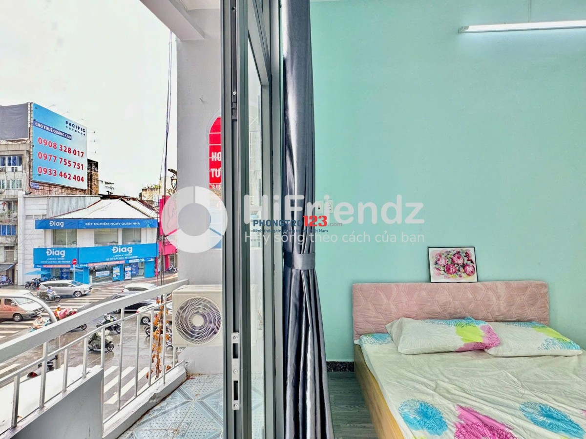 Căn hộ 2PN + Gác Lửng Siêu Thoáng Có Ban Công – Ngay Đinh Tiên Hoàng, Quận 1