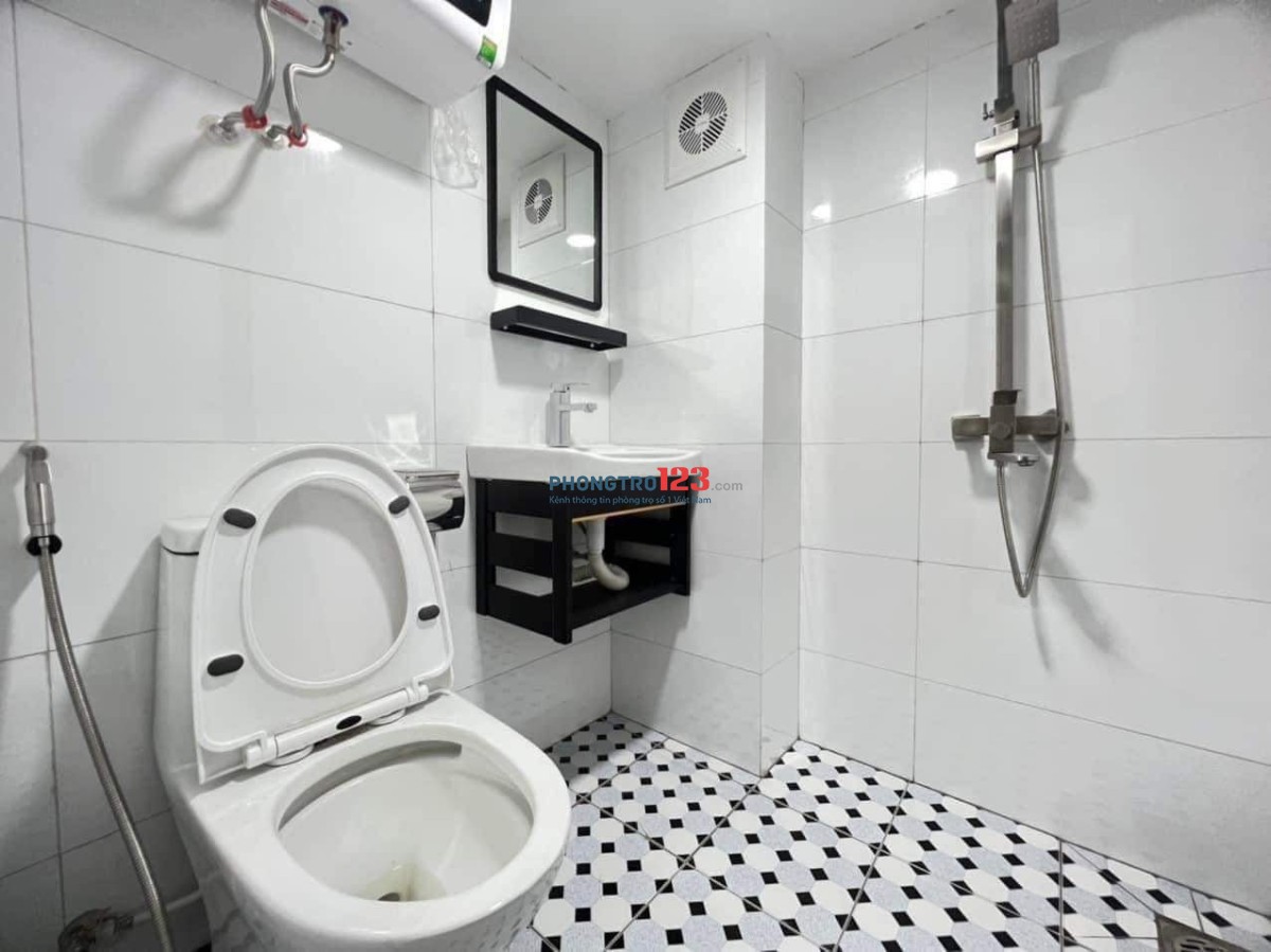 Phòng trọ Quận 6 Nguyễn Văn Luông rộng rãi đầy đủ tiện nghi