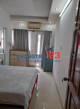 Phòng ban công quận 3, full đồ, giá 3,8 tr/th