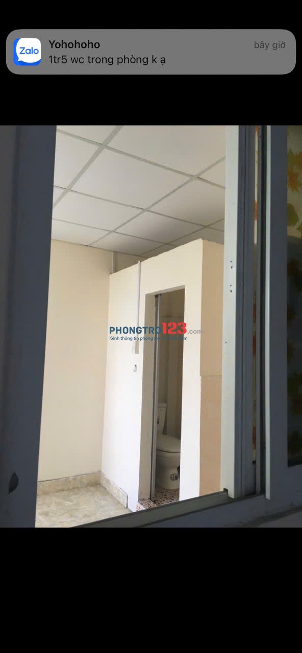 Cho thuê phòng trọ giá 1,5 triệu Q8 ngã tư An Dương Vương và Võ Văn Kiệt 0835955955 Chị Hiền