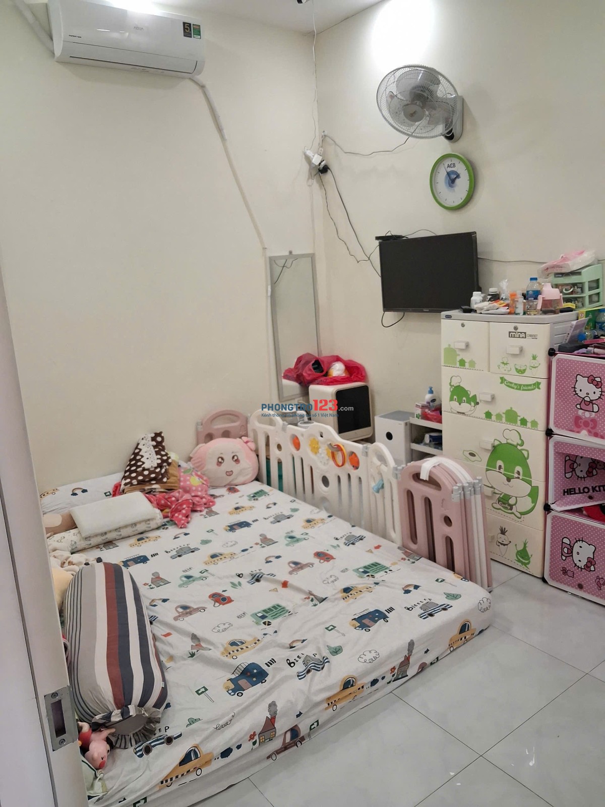 CHO THUÊ NHÀ NGUYÊN CĂN 3 PHÒNG 2 TOILET