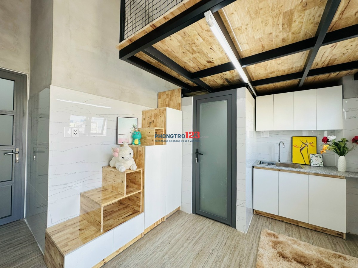 Cho Thuê Căn Hộ Có Gác Duplex 30m2 FULL Nội Thất Giá Siêu Yêu