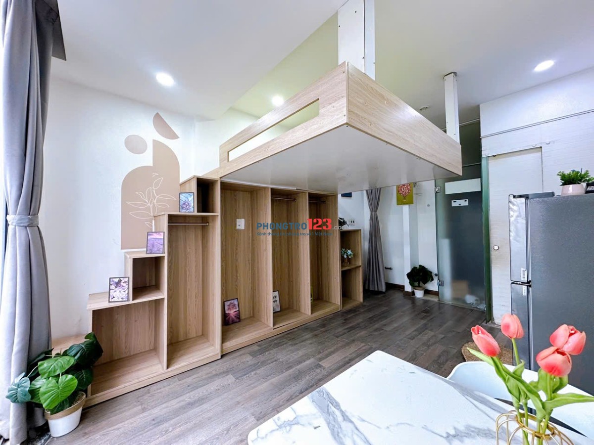 Cho Thuê Căn Hộ Có Gác Duplex 30m2 FULL Nội Thất Giá Siêu Yêu