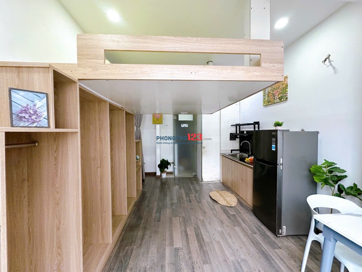 Cho Thuê Căn Hộ Có Gác Duplex 30m2 FULL Nội Thất Giá Siêu Yêu