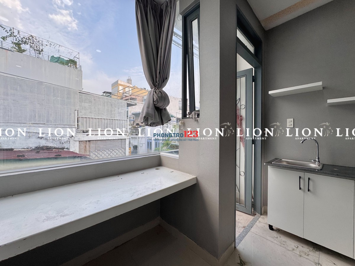 CHO THUÊ PHÒNG TRỌ QUẬN 3 30M2 BAN CÔNG, ĐẦY ĐỦ NỘI THẤT GẦN ĐẠI HỌC HUFLIT, TOÀ NHÀ VIETTEL