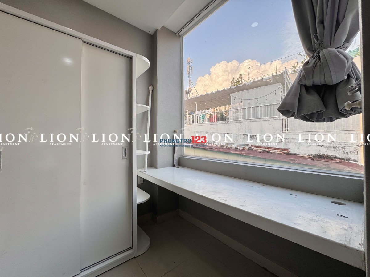 CHO THUÊ PHÒNG TRỌ QUẬN 3 30M2 BAN CÔNG, ĐẦY ĐỦ NỘI THẤT GẦN ĐẠI HỌC HUFLIT, TOÀ NHÀ VIETTEL