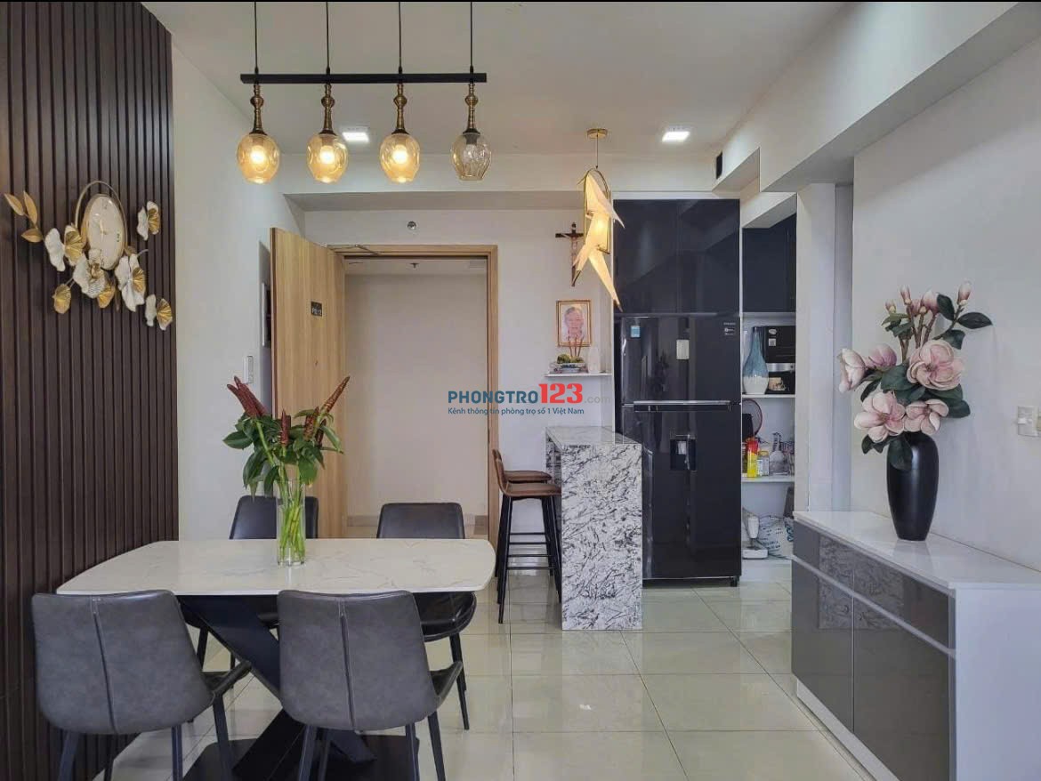 Chung cư Botanica Premier, P2, Tân Bình: 77m2, 2PN, Nội thất, 17tr/tháng