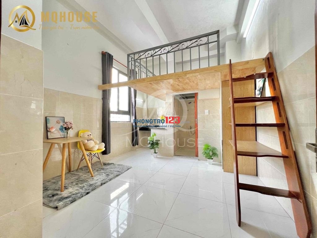 CHO THUÊ PHÒNG DUPLEX CỬA SỔ TRỜI - VÒNG XOAY LÊ ĐẠI HÀNH QUẬN - TRỐNG SẴN - THIẾT KẾ SANG TRỌNG