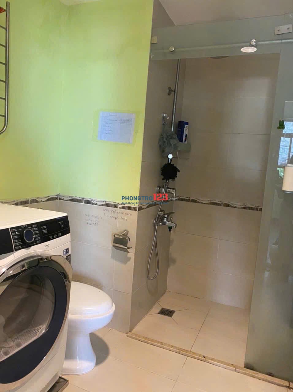 Chung cư Hoa Sứ, P7, Phú Nhuận, 50m2, 1 Phòng ngủ, 8tr/tháng.