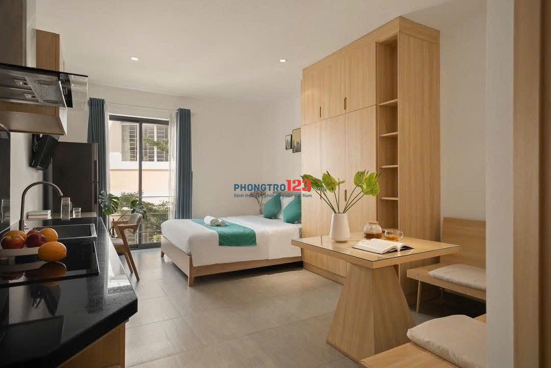 Cho thuê căn hộ 30m2 Điện biên phủ Bình Gần ĐH UEF HUTECH HIU GTVT FTU