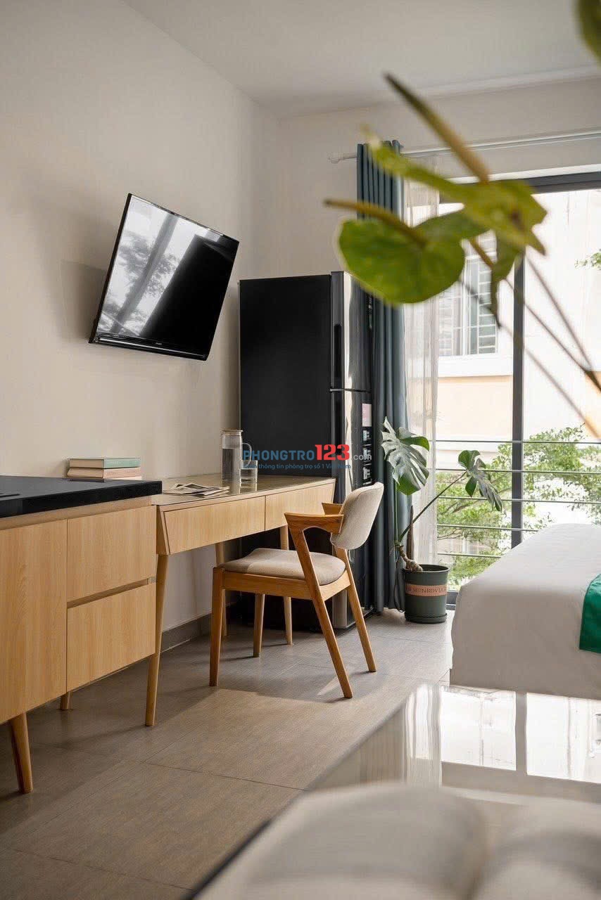 Cho thuê căn hộ 30m2 Điện biên phủ Bình Gần ĐH UEF HUTECH HIU GTVT FTU