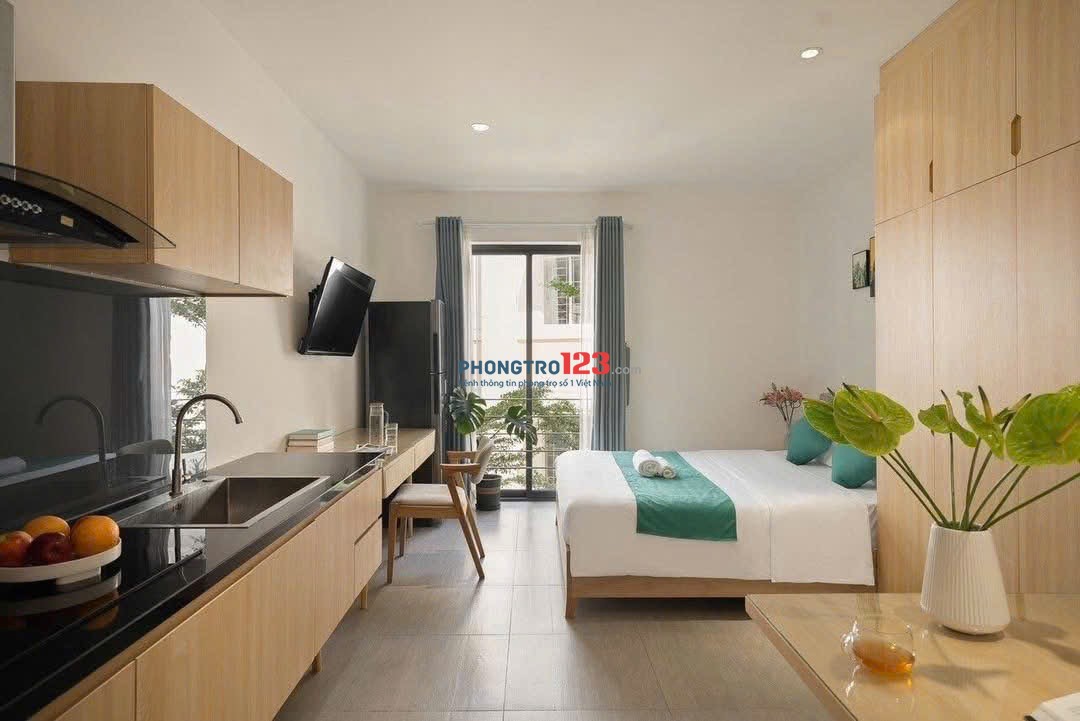 Cho thuê căn hộ 30m2 Điện biên phủ Bình Gần ĐH UEF HUTECH HIU GTVT FTU