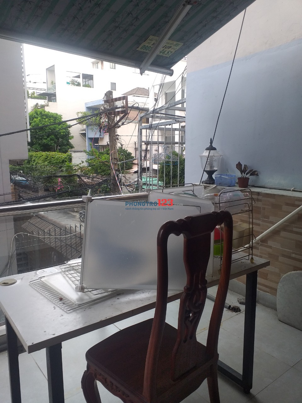 Chính chủ cho thuê phòng full nội thất, gần sân bay, có ban công, 30m2, giá 5tr