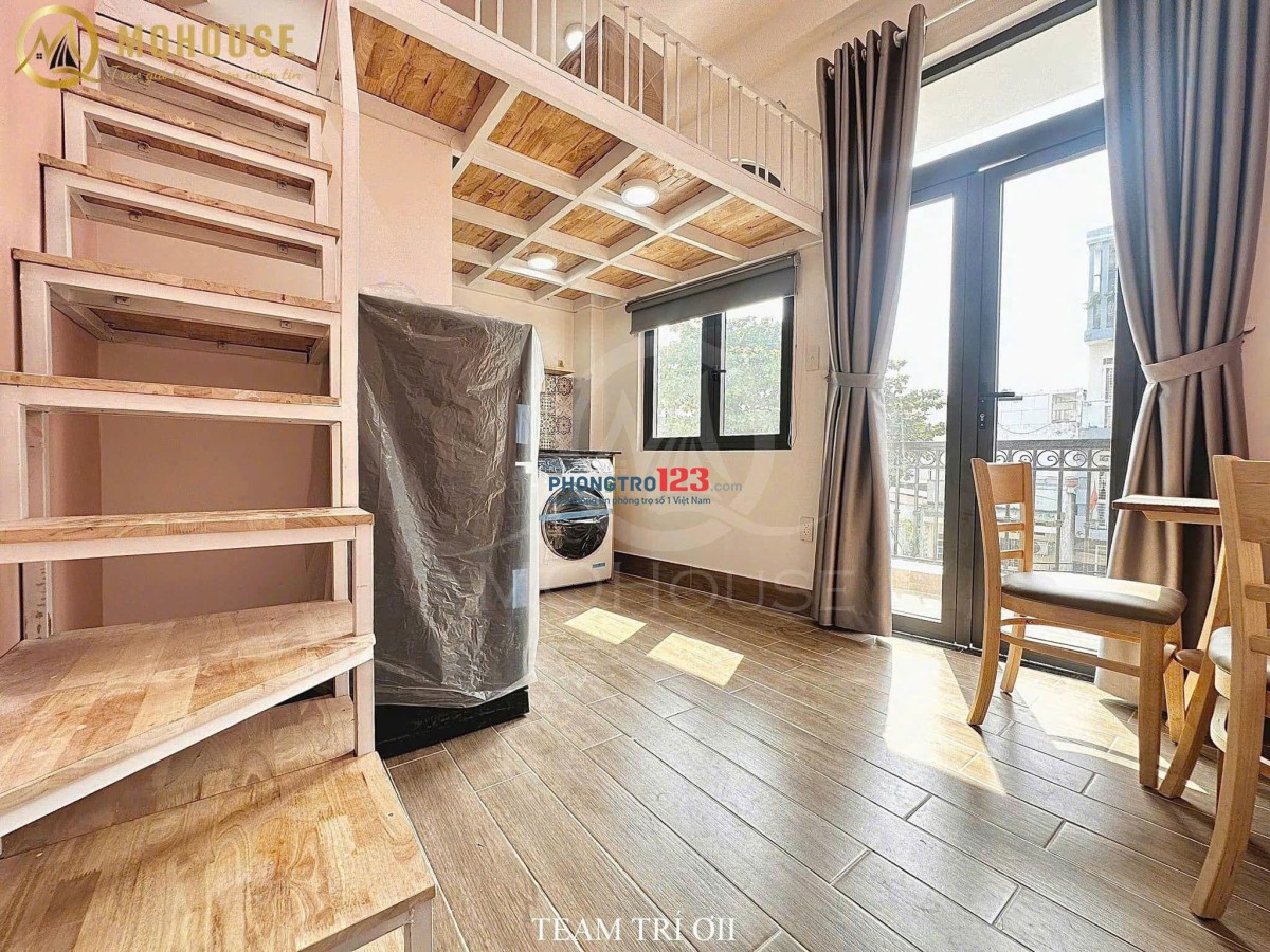 Cho Thuê Phòng Duplex Siêu Xịn, Mới Keng, Nhận Xe Điện gần Emart Phan Văn Trị, Phạm Văn Đồng
