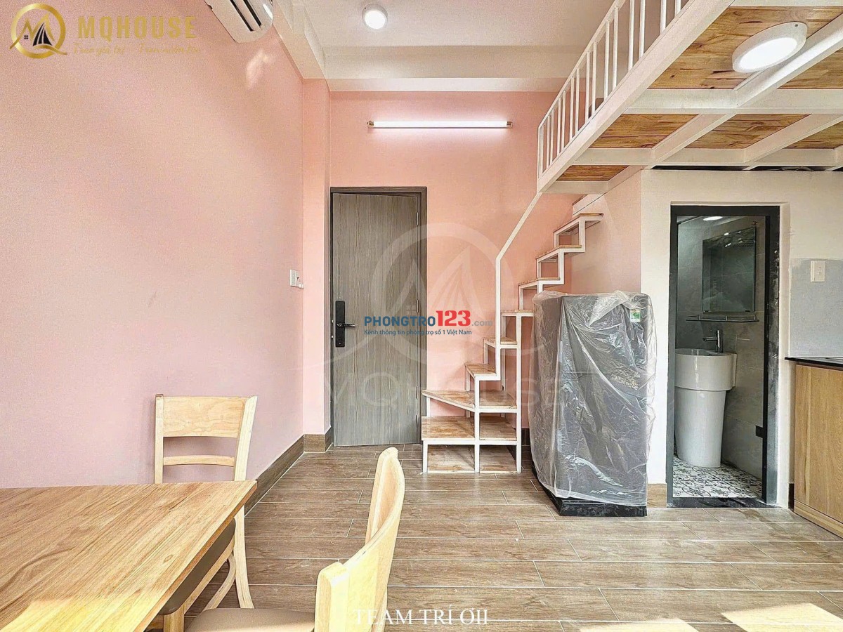 Cho Thuê Phòng Duplex Siêu Xịn, Mới Keng, Nhận Xe Điện gần Emart Phan Văn Trị, Phạm Văn Đồng