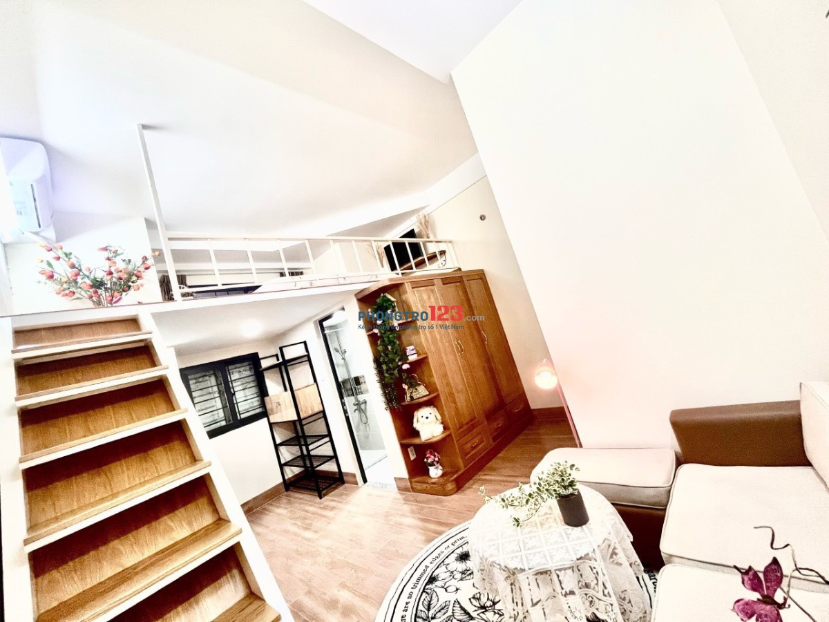 Hệ Thống Phòng Cho Thuê Cao Cấp_Dạng Duplex_Full Nội Thất Máy Giặt Riêng gần Phạm Văn Đồng