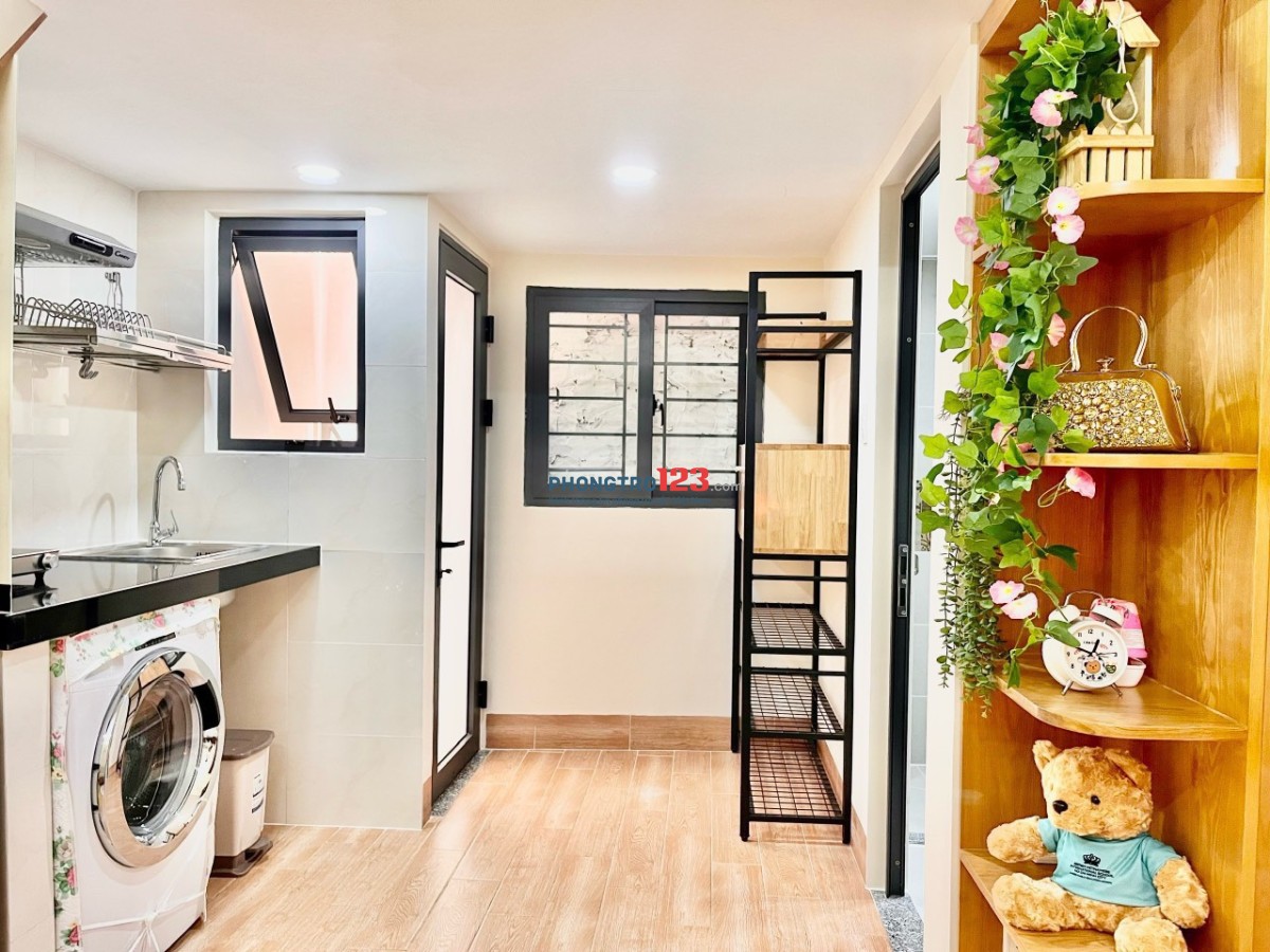 Hệ Thống Phòng Cho Thuê Cao Cấp_Dạng Duplex_Full Nội Thất Máy Giặt Riêng gần Phạm Văn Đồng