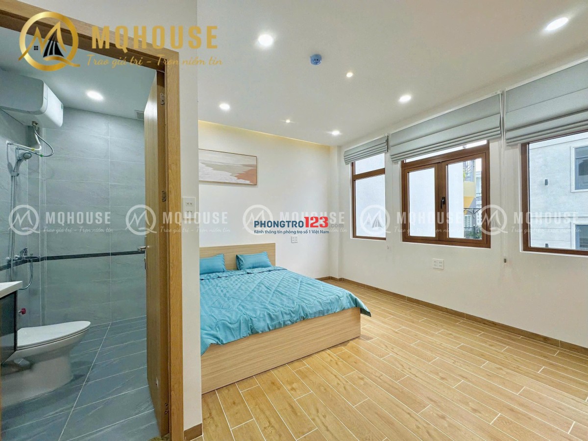 Cho Thuê Phòng Studio Full Nội Thất, Mới 100%, Cửa Sổ Lớn gần Cầu Bình Lợi, Đinh Bộ Lĩnh
