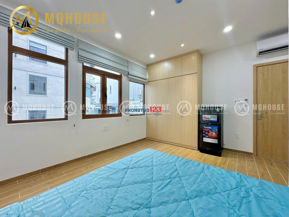 Cho Thuê Phòng Studio Full Nội Thất, Mới 100%, Cửa Sổ Lớn gần Cầu Bình Lợi, Đinh Bộ Lĩnh