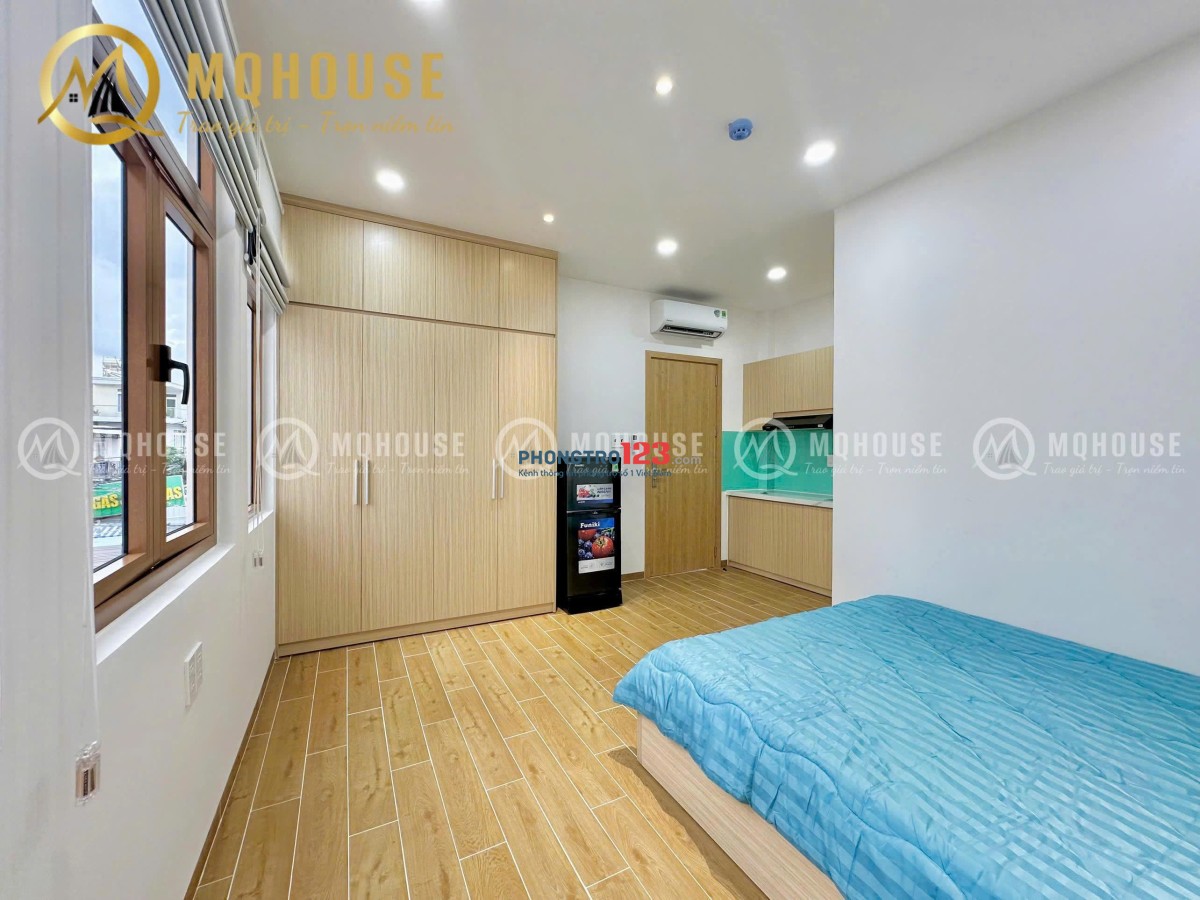Cho Thuê Phòng Studio Full Nội Thất, Mới 100%, Cửa Sổ Lớn gần Cầu Bình Lợi, Đinh Bộ Lĩnh