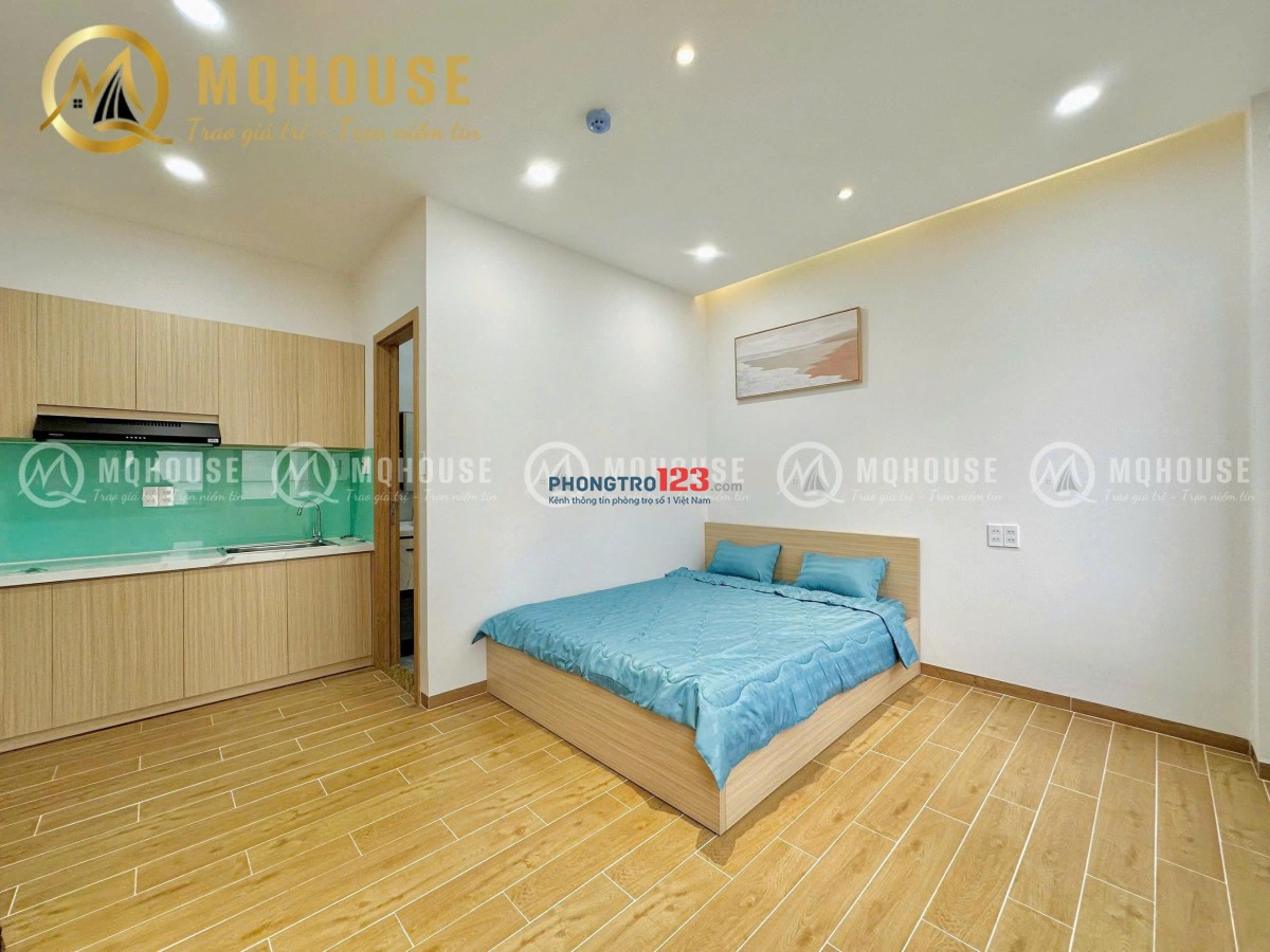Cho Thuê Phòng Studio Full Nội Thất, Mới 100%, Cửa Sổ Lớn gần Cầu Bình Lợi, Đinh Bộ Lĩnh
